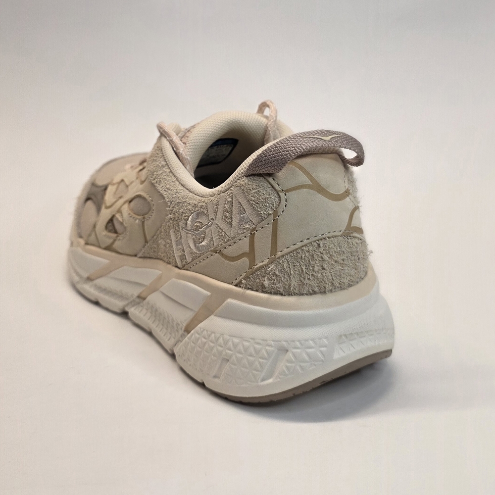New  Hoka One One U Clifton L Suede TP Oak/Sand/Alabaster Men's Size  12 - Picture 6 of 13